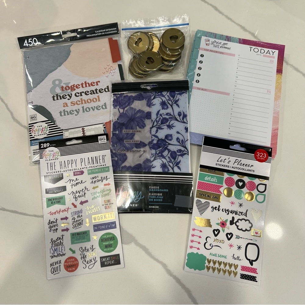 Happy Planner lot -Classic size